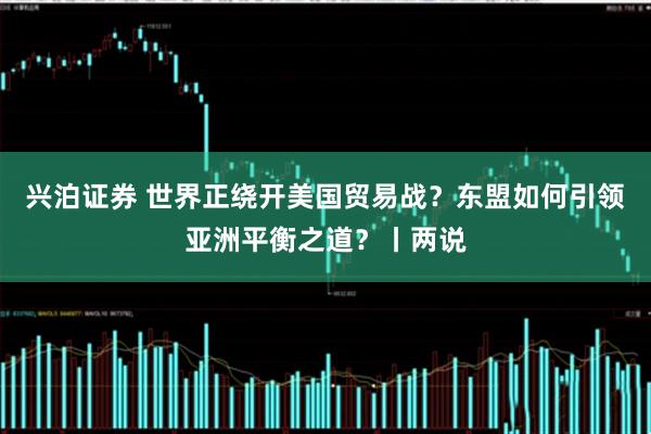 兴泊证券 世界正绕开美国贸易战？东盟如何引领亚洲平衡之道？丨两说